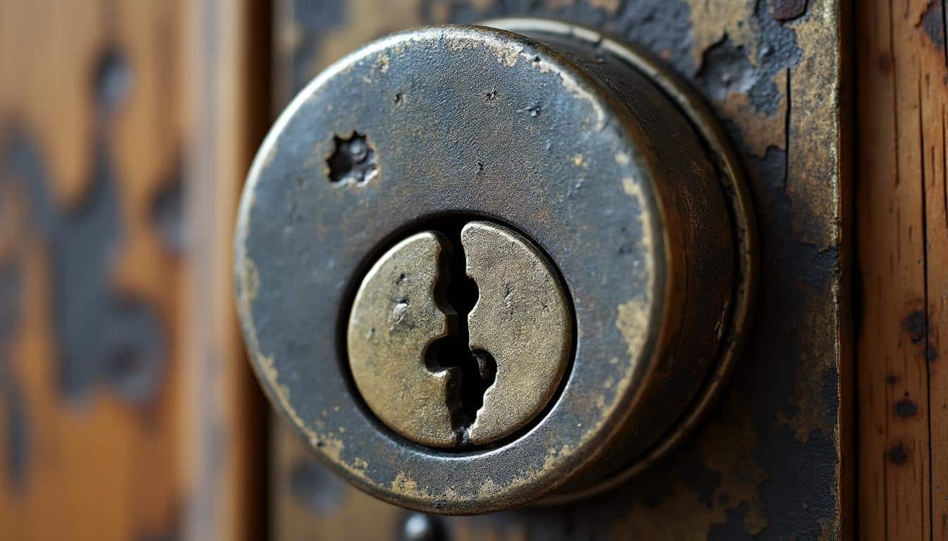 Comment débloquer une goupille de serrure coincée à l’entrée ?