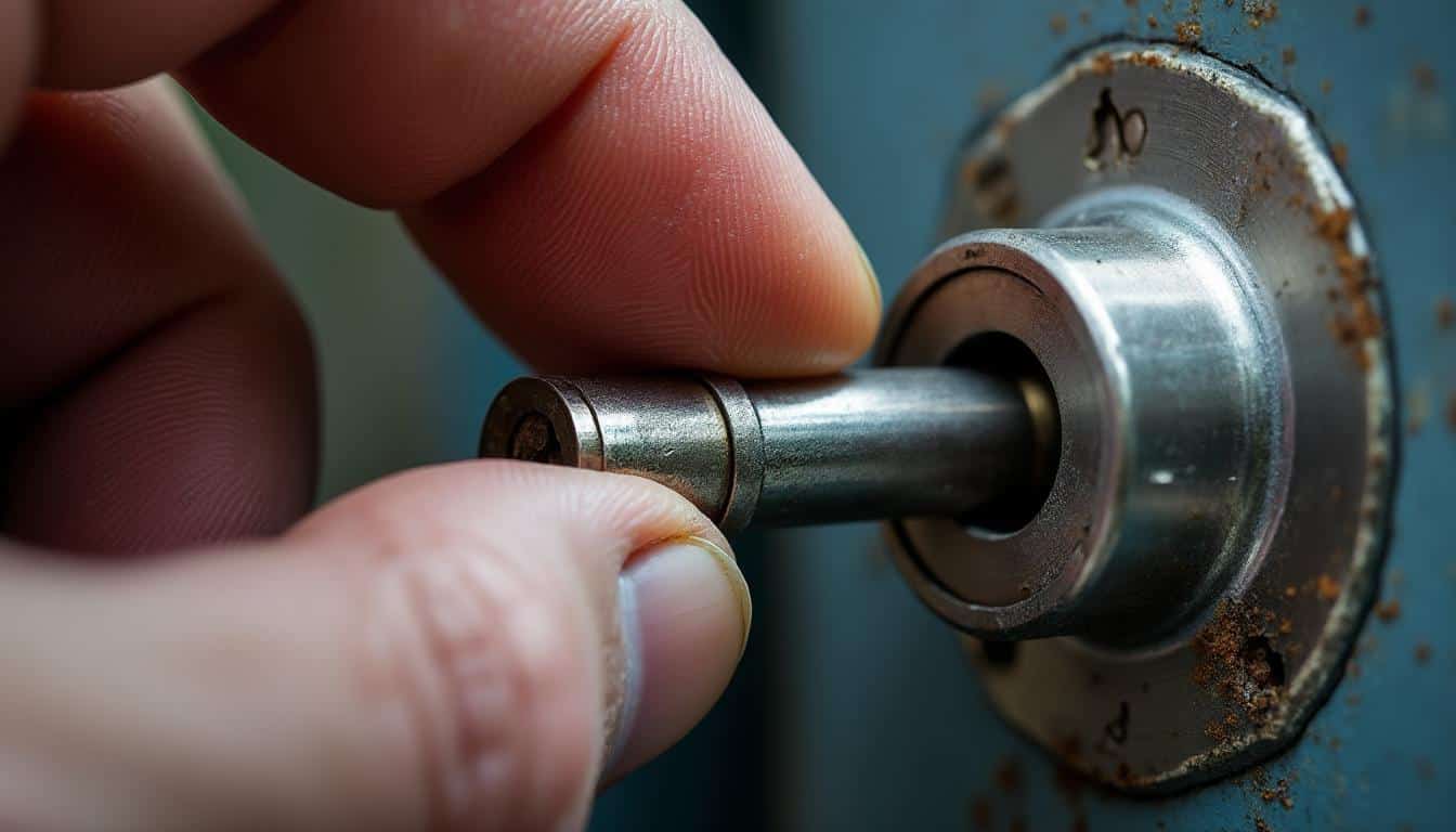 Méthodes rapides pour réparer une goupille de serrure