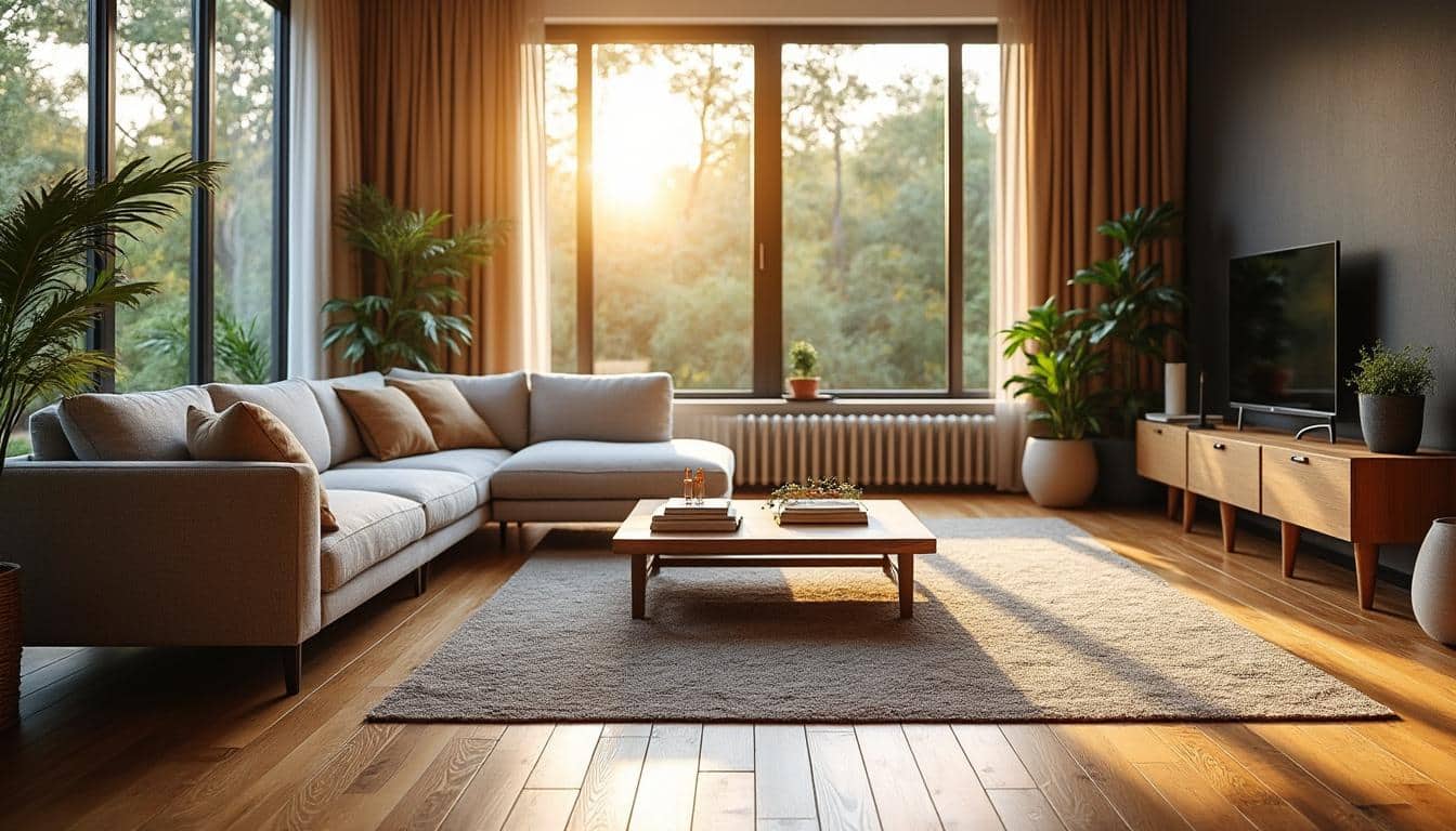 Optimiser l’agencement du mobilier sur un parquet de salon