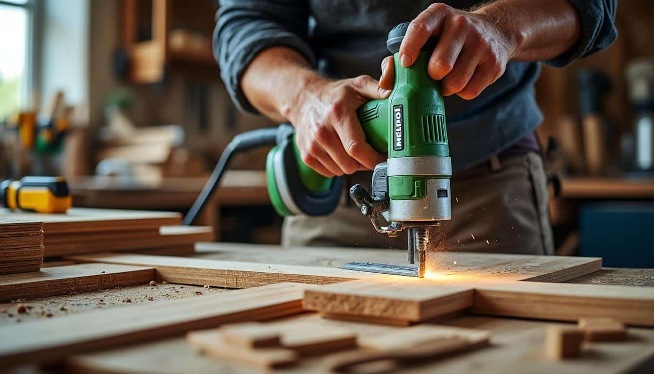 Illustration: Pourquoi choisir une scie à onglet Metabo pour vos travaux de précision ?