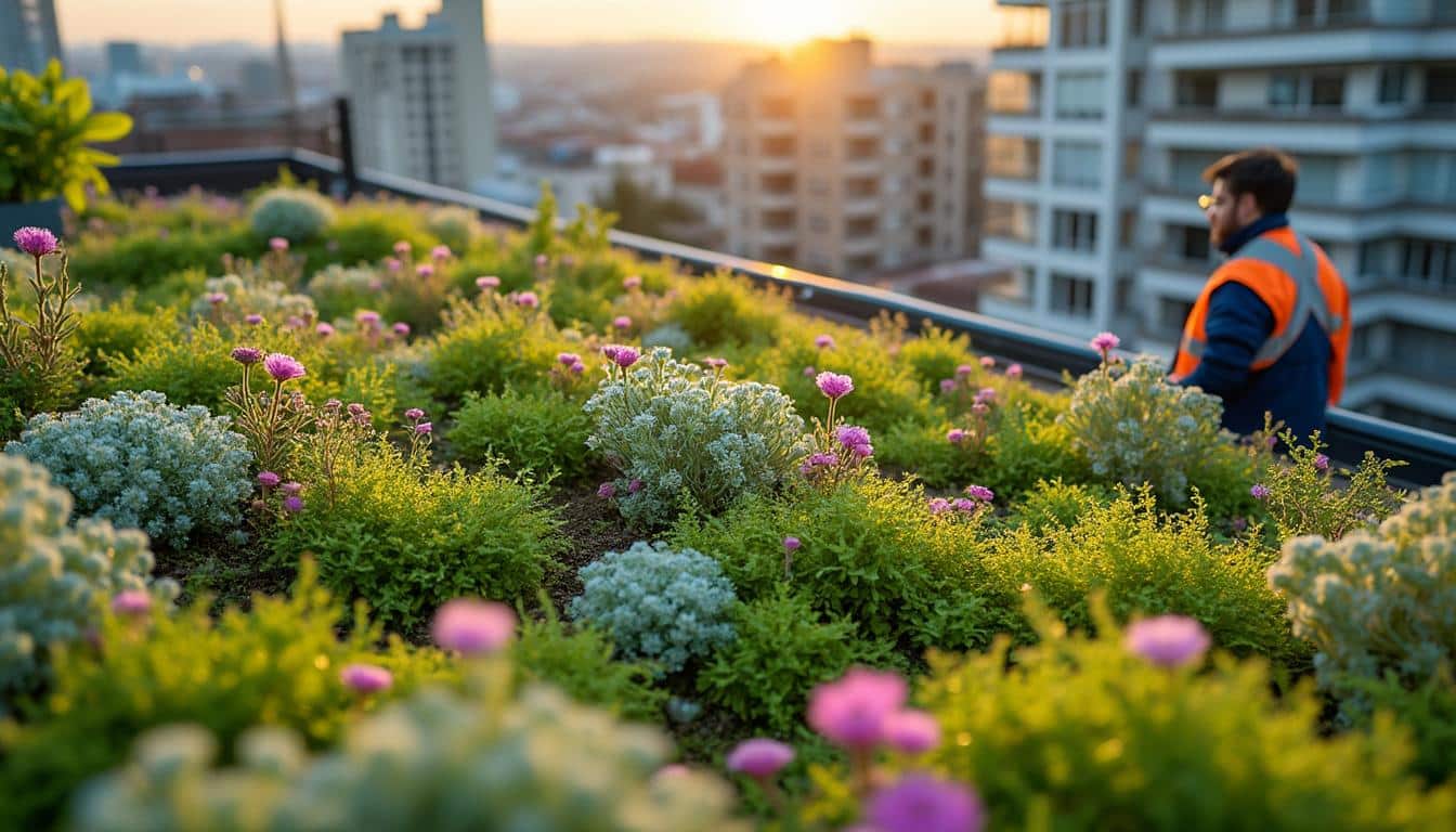 Illustration: Comprendre ce qu’est une toiture végétalisée et ses avantages essentiels