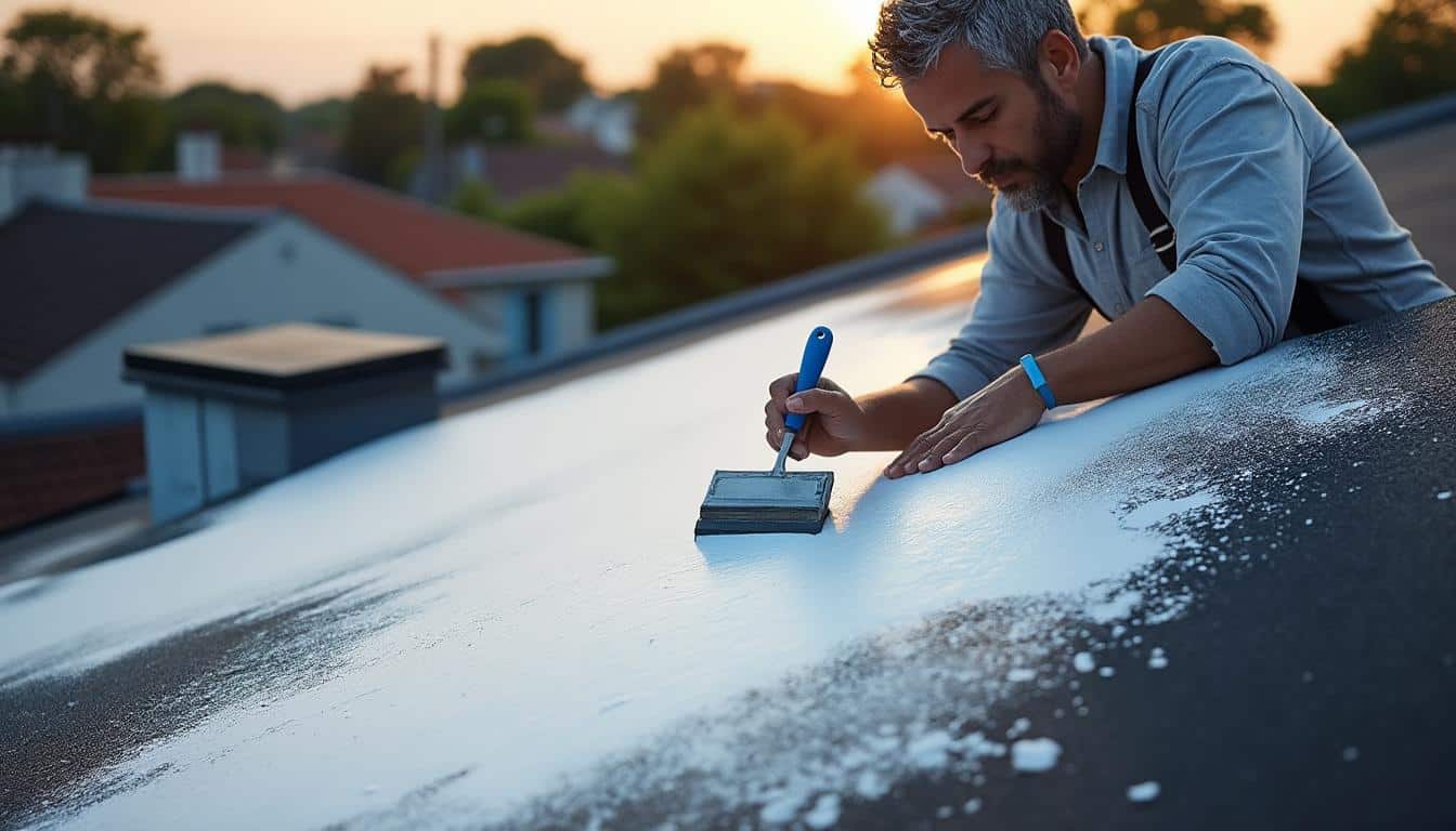 Illustration: Qu’est-ce que la peinture blanche pour la toiture en bitume et pourquoi l’adopter ?
