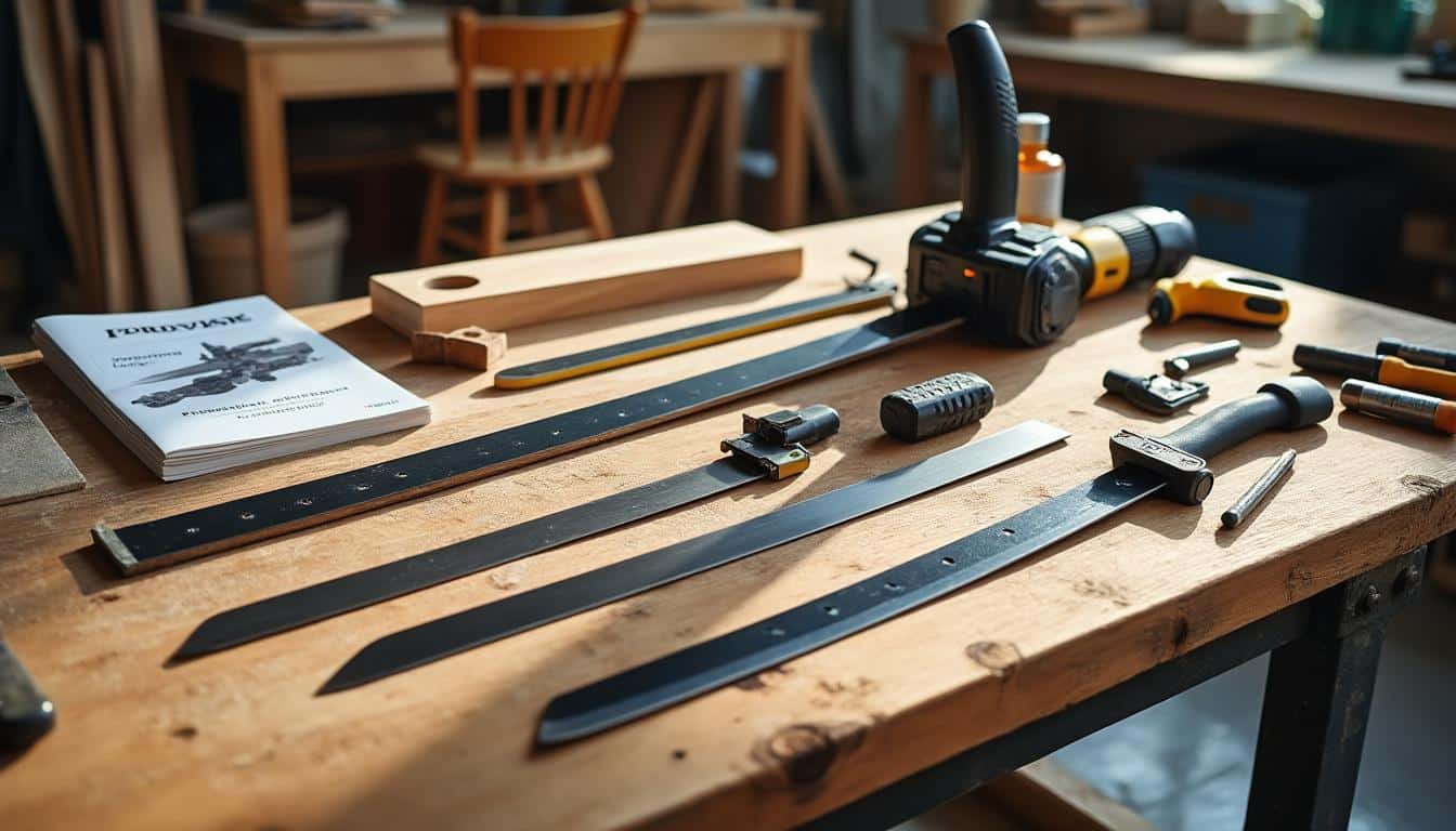 Illustration: Comprendre les principales pièces détachées de la scie sabre Parkside PFS 710 D3