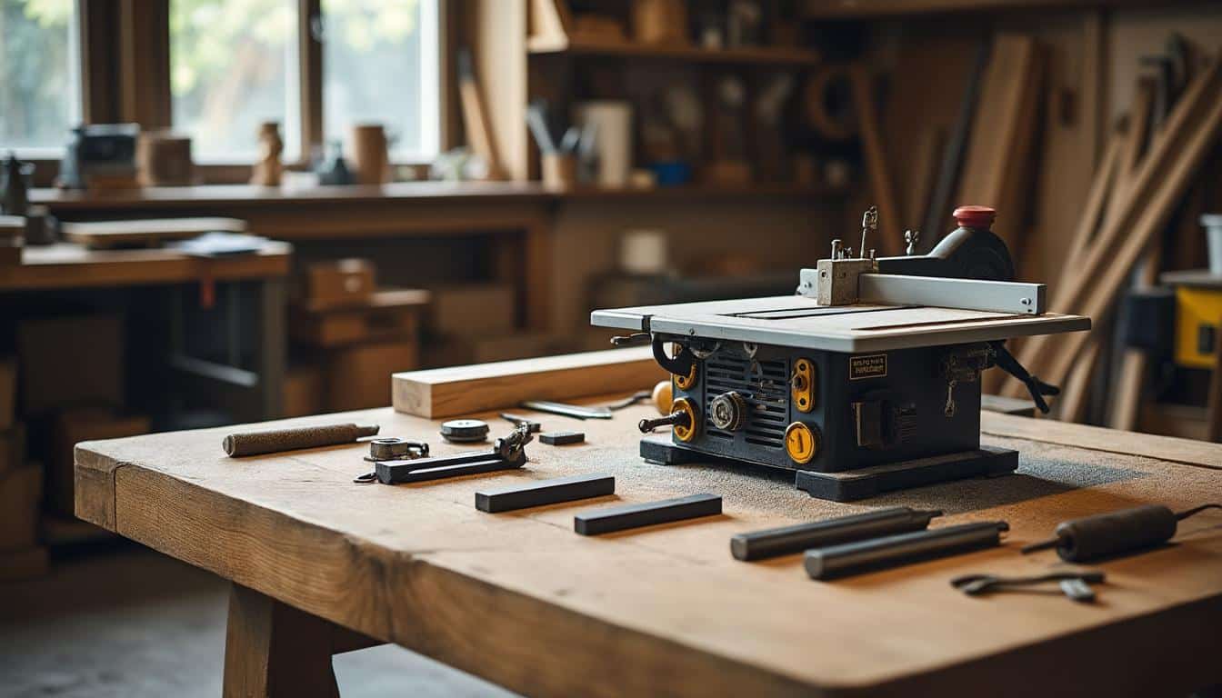 Illustration: Découvrir la scie sur table Peugeot et ses pièces indispensables