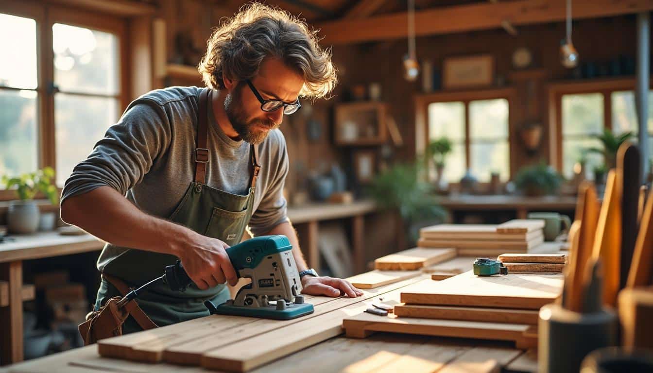 Illustration: Comprendre l’intérêt d’une scie à onglets Parkside pour vos projets