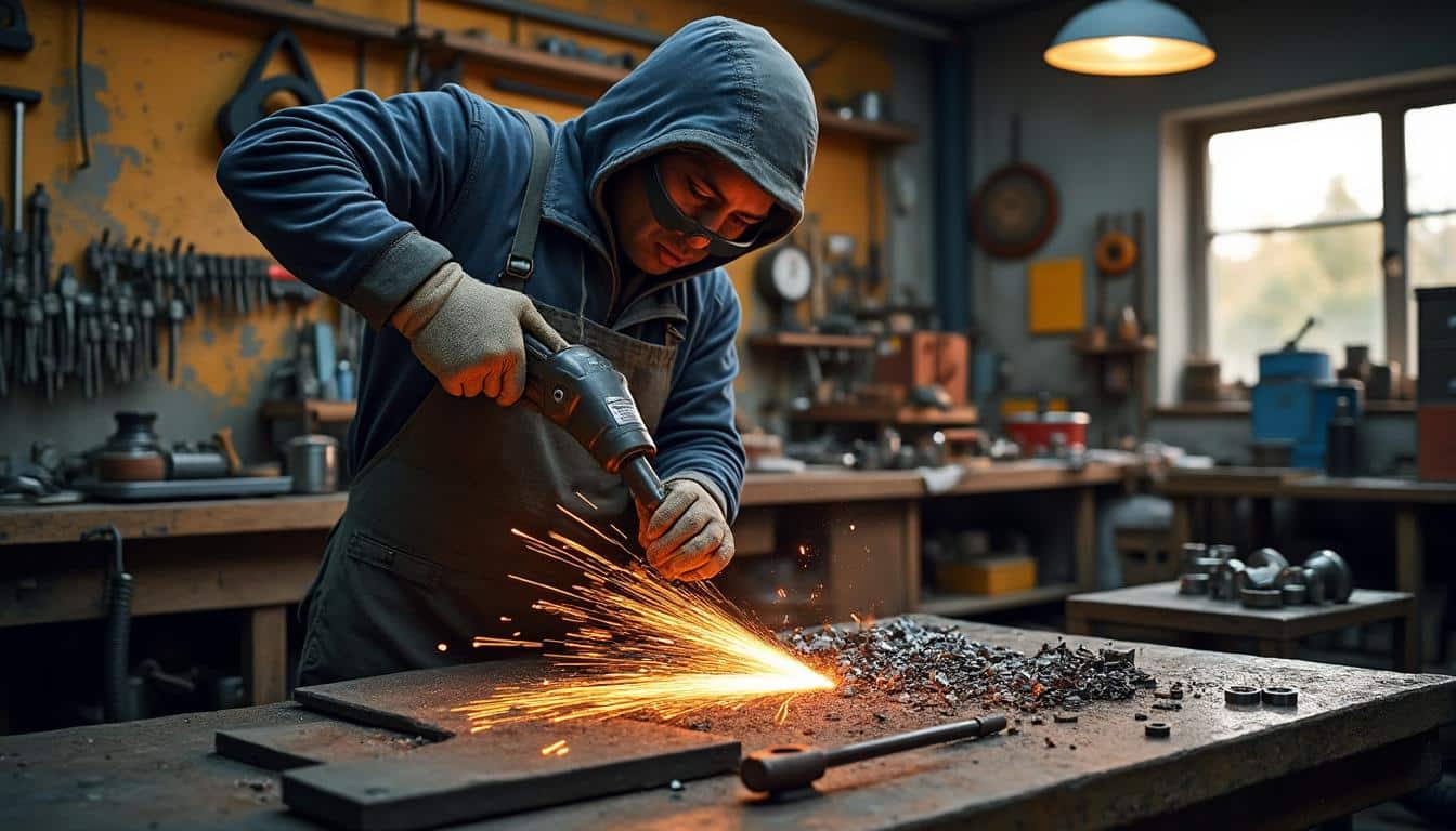 Illustration: Comprendre ce qu’apporte une scie à ruban métal Promac dans votre atelier