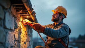 Perche télescopique de démoussage de toiture : sécurité et efficacité