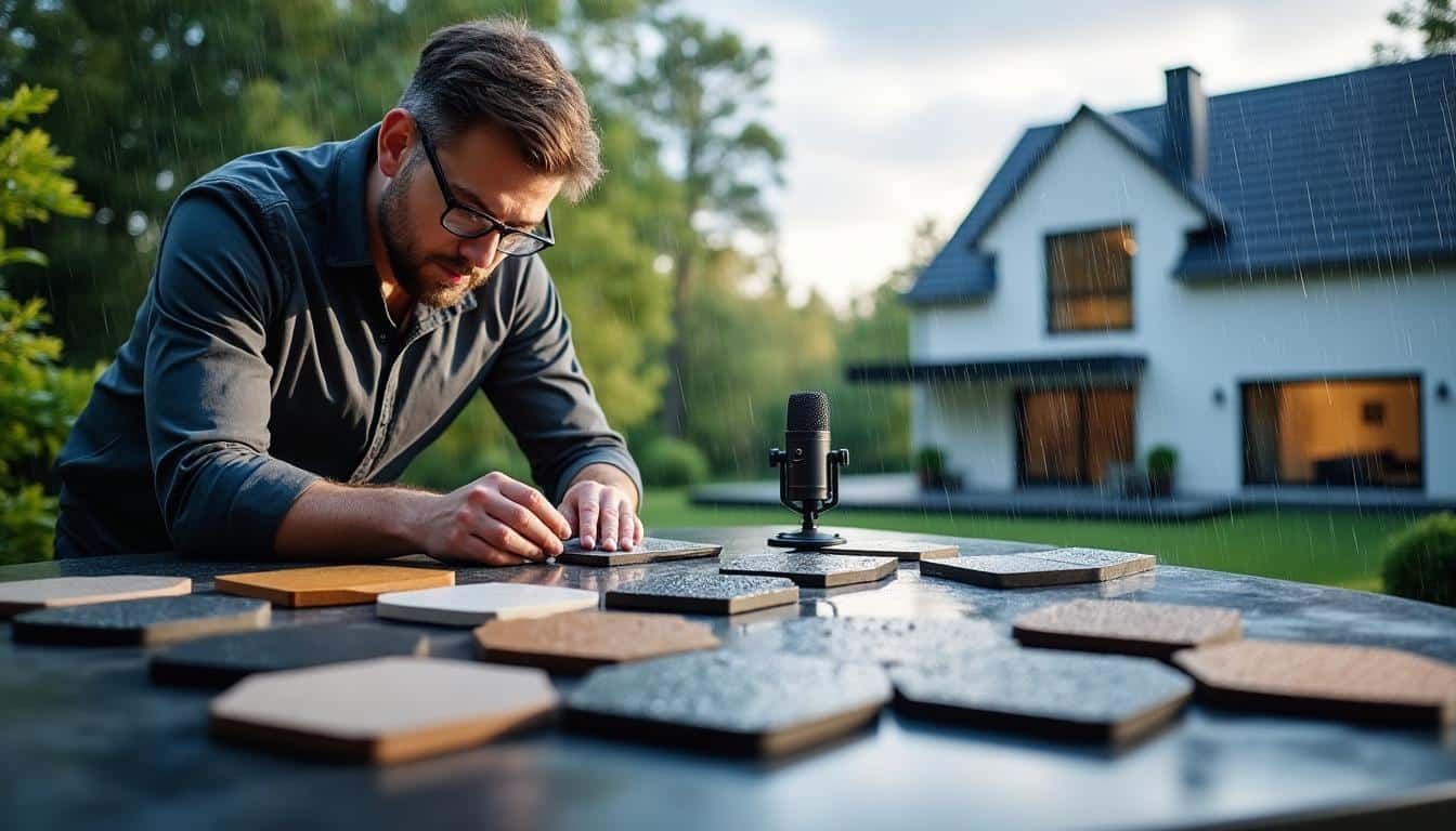 Illustration: Comprendre les caractéristiques des revêtements pour limiter le bruit de la pluie