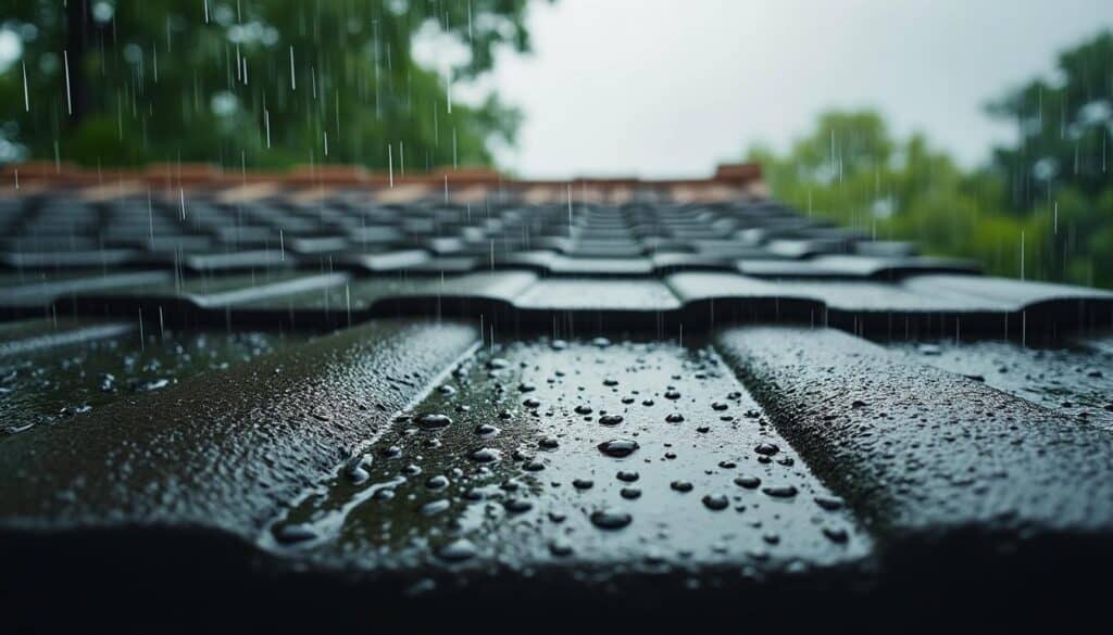 Revêtement anti bruit de la pluie : solutions efficaces pour isoler votre toiture