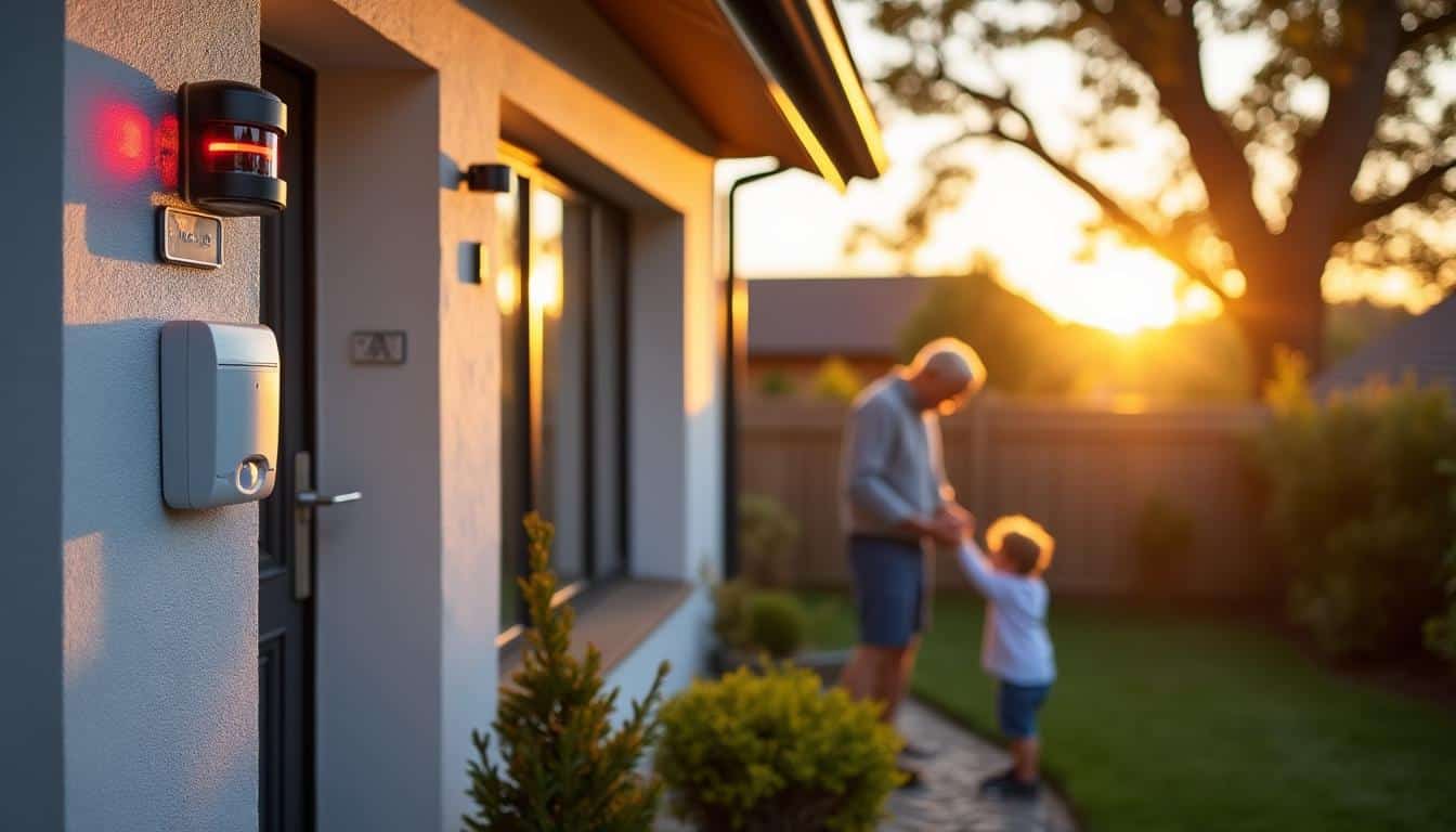 Illustration: Comprendre le rôle des systèmes d’alarme extérieurs dans la protection efficace du domicile