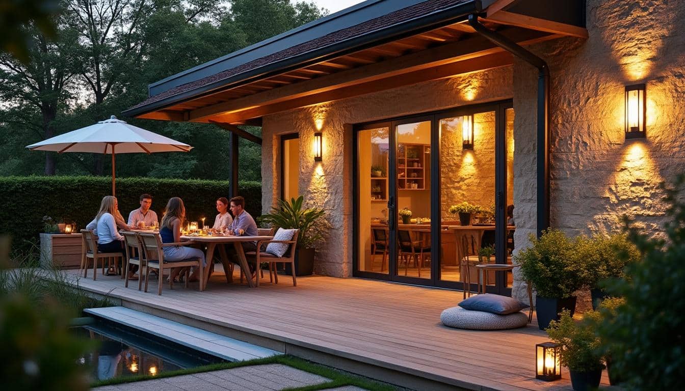 Illustration: Où et comment profiter pleinement de l’éclairage mural pour vos espaces extérieurs