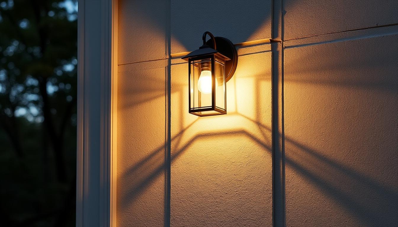 Applique extérieure murale : éclairage design et sécurité optimisée