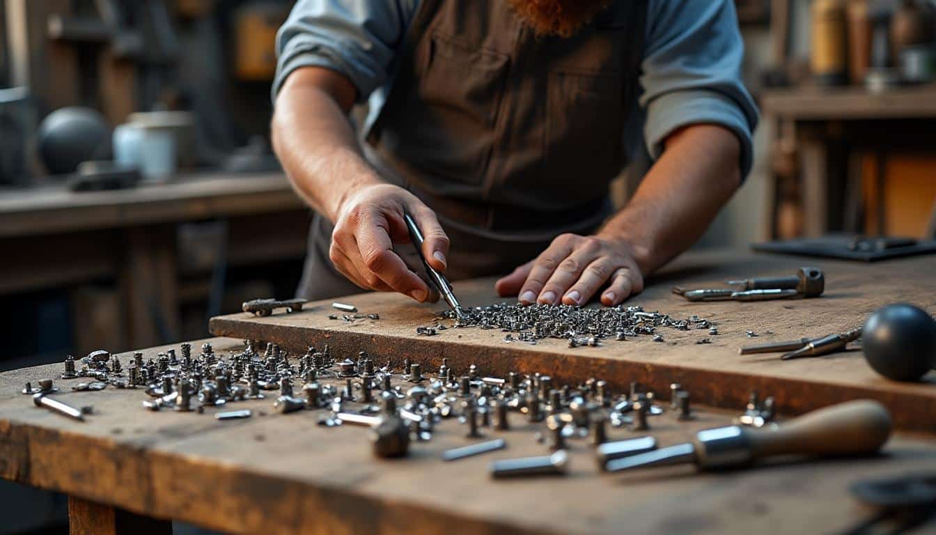 Illustration: Comprendre les différents types de rivets et leur rôle dans l’assemblage