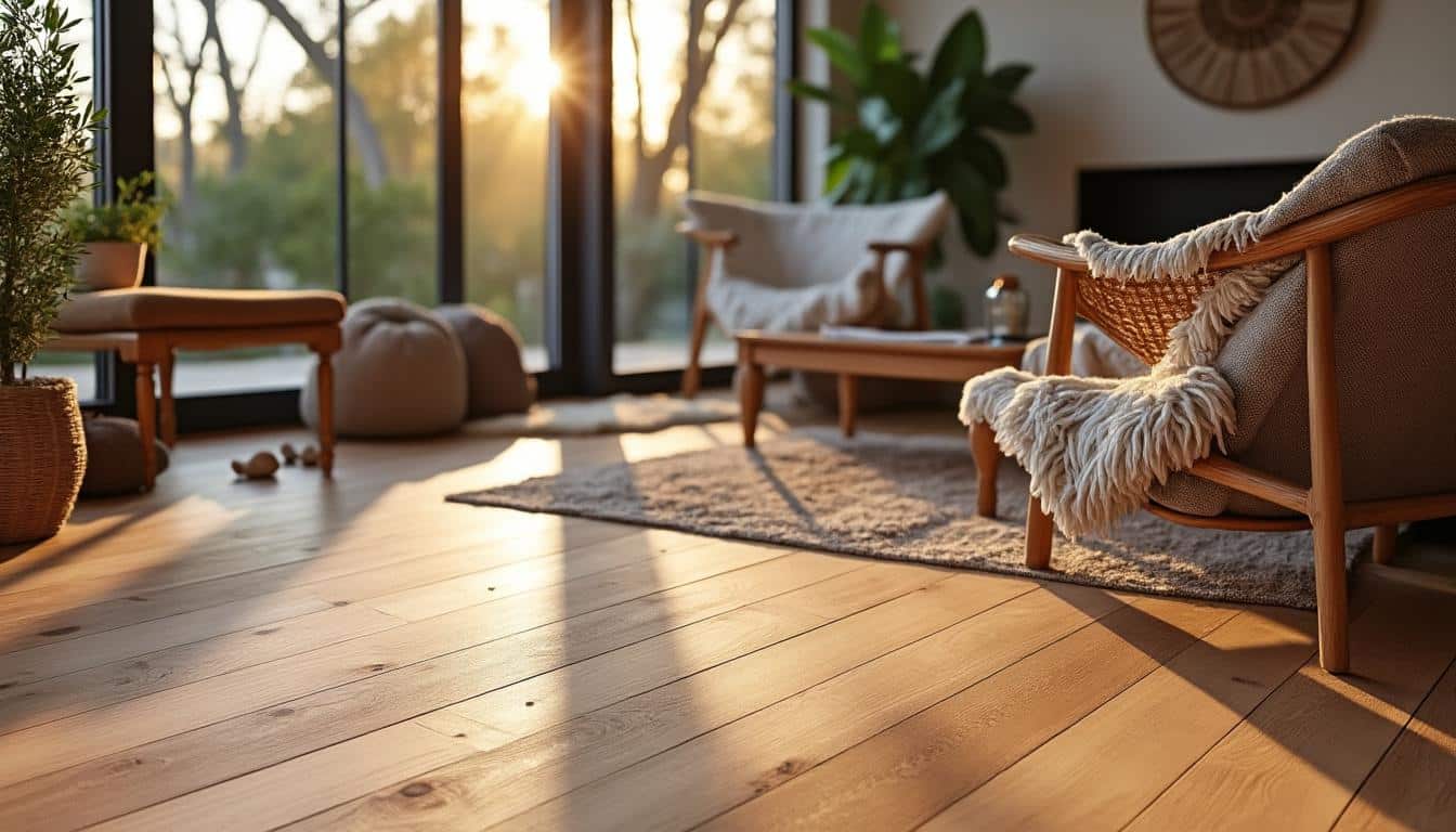 Plancher chauffant et parquet : allier confort et élégance durable