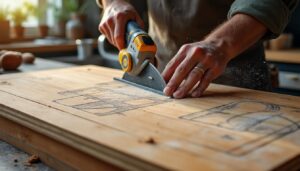 Comment découper un plan de travail stratifié sans éclats : guide pratique