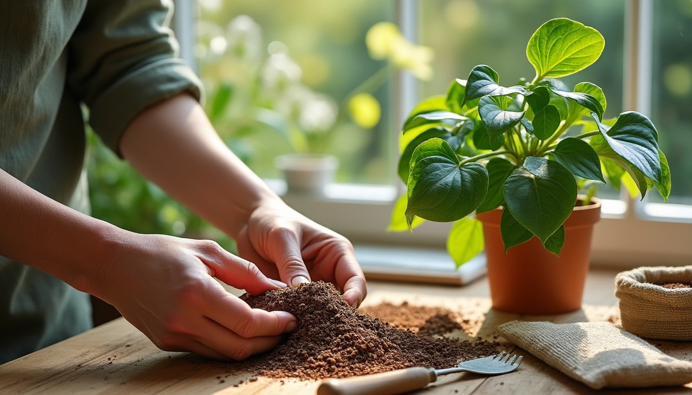 Illustration: Pourquoi privilégier un engrais naturel pour le bien-être du ficus ?
