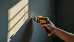 Percer un trou dans un mur : guide complet pour réussir facilement