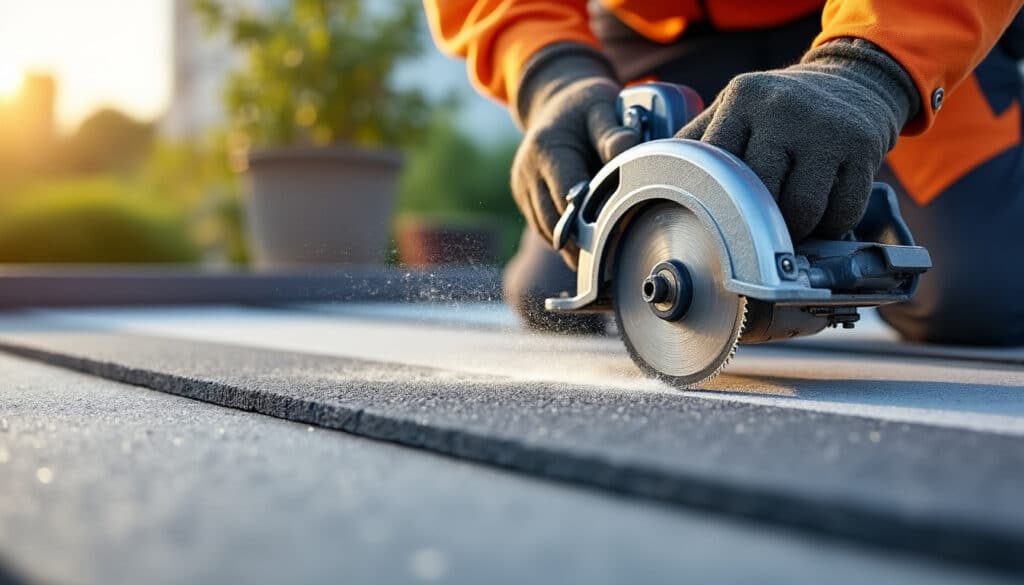 Coupe du toit terrasse : guide complet pour une toiture durable