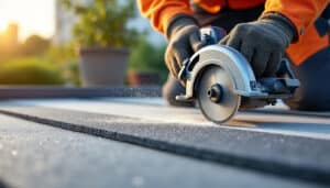Coupe du toit terrasse : guide complet pour une toiture durable