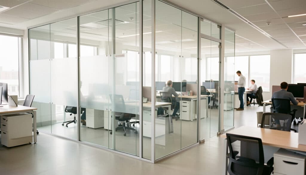 Cloison de bureau : bien choisir sa séparation