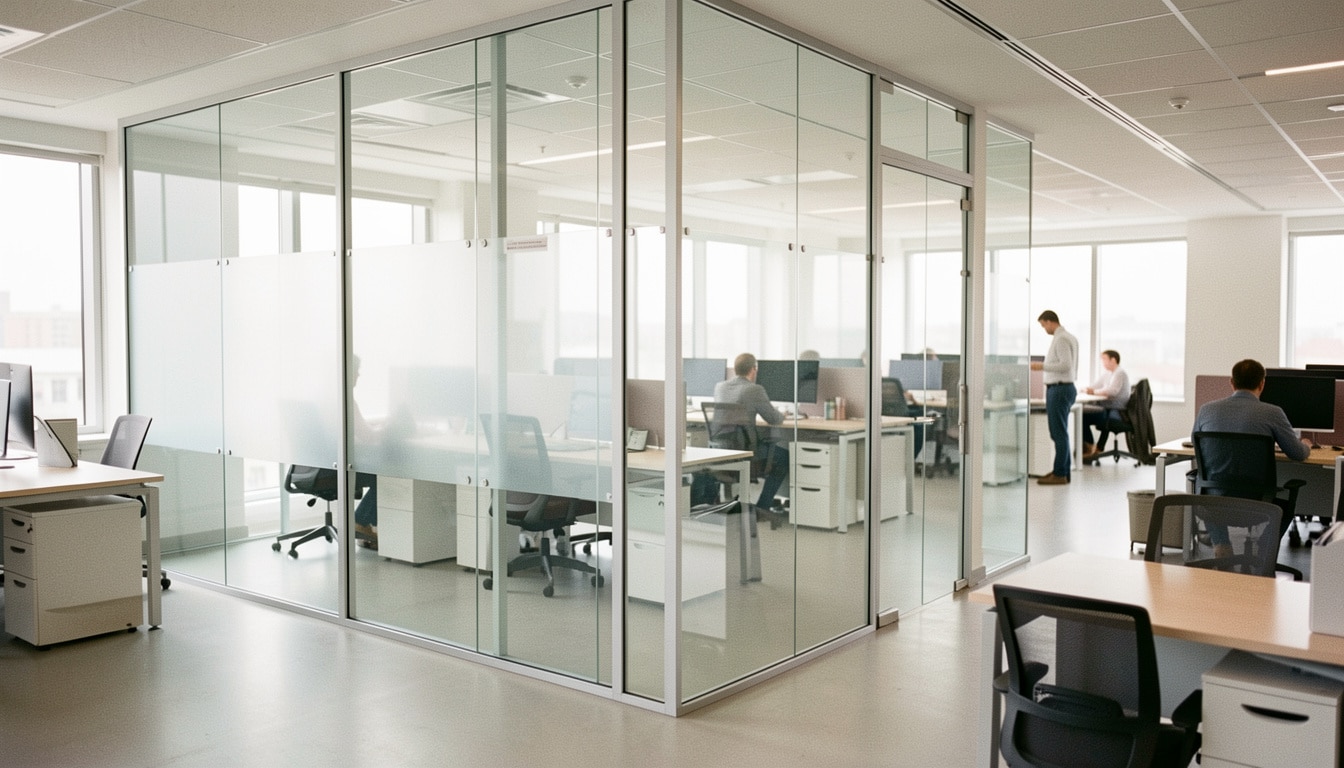 Cloison de bureau : bien choisir sa séparation