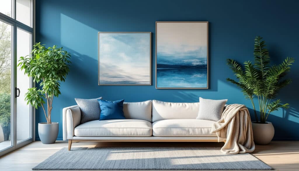 Peinture du bleu Klein : secrets, usage et conseils déco